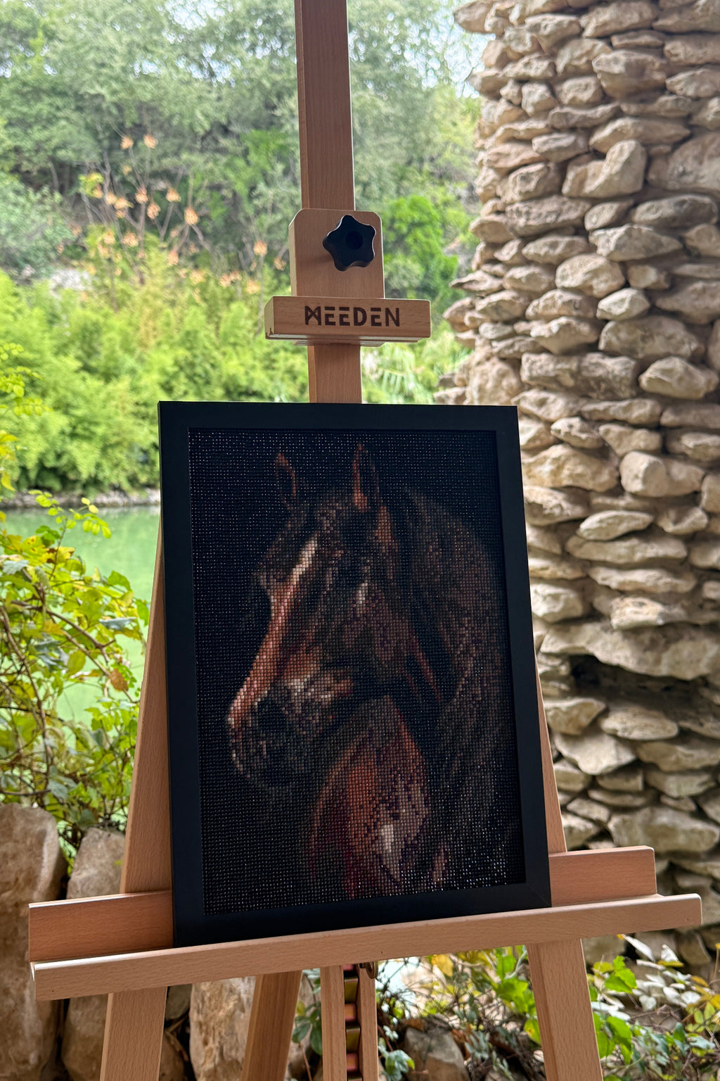 Majestic Horse Portrait – Diamond Painting Art