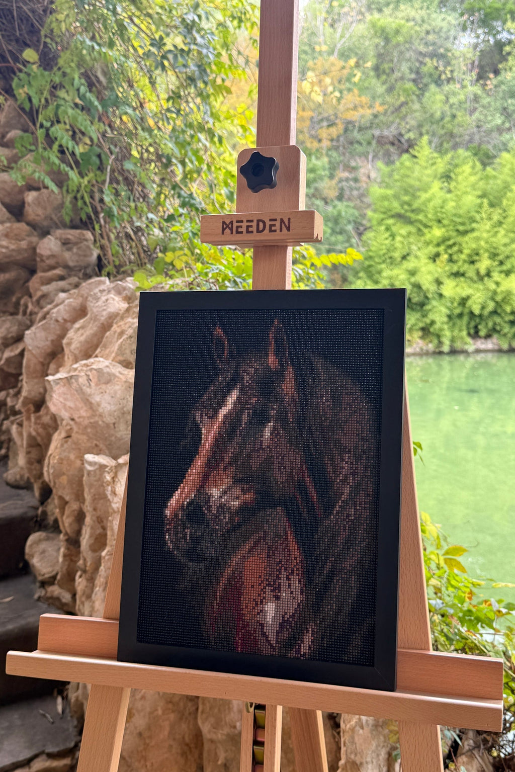 Majestic Horse Portrait – Diamond Painting Art