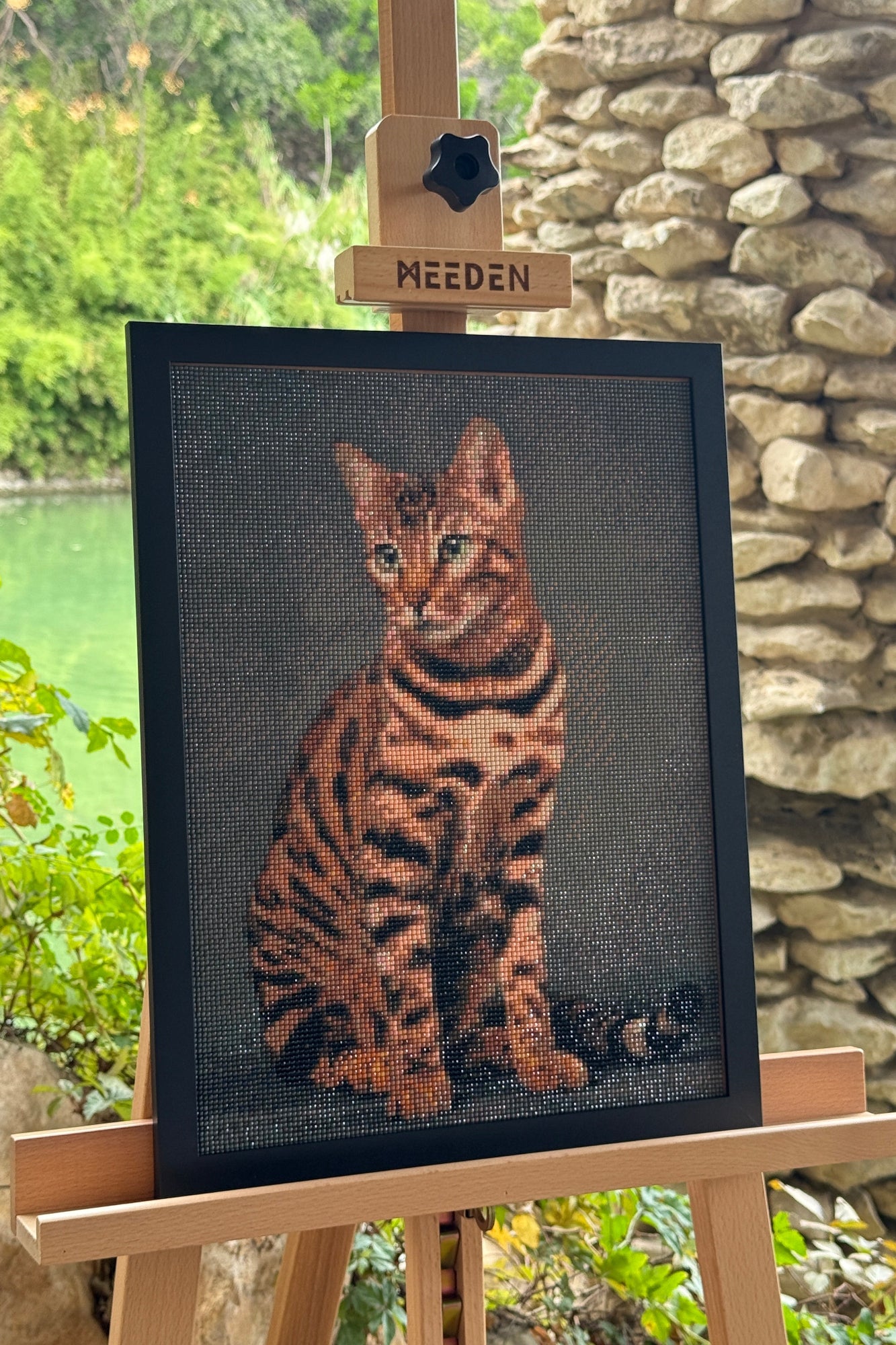 Bengal Beauty – Diamond Painting Cat Art